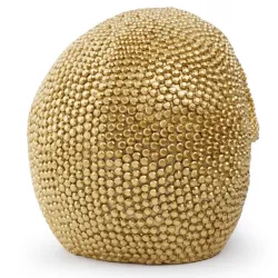 Golden skull - resin statue - Halloween decorationHalloween & Party
