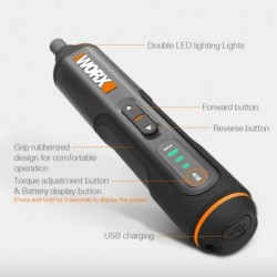 WX240 - mini electric screwdriver - USB charging - drill - with 26 bit setBits & drills