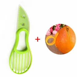 3 in 1 - peeler / slicer / pulp separator / knife - for avocado / fruits / vegetablesKitchen