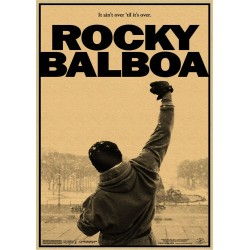 Rocky Balboa / Creed - film bokserski - papierowy plakat na ścianę - znak - 42 * 30cmTablice & Znaki