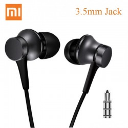 Oryginalny Xiaomi Piston 3 Mi Fresh - słuchawki douszne - z mikrofonem - 3,5 mm - USB typ CSłuchawki