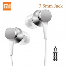 Oryginalny Xiaomi Piston 3 Mi Fresh - słuchawki douszne - z mikrofonem - 3,5 mm - USB typ CSłuchawki