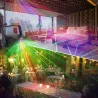Mini światło dyskotekowe - projektor - LED - RGB - na dyskotekę / imprezy / weselaOświetlenie sceniczne i eventowe