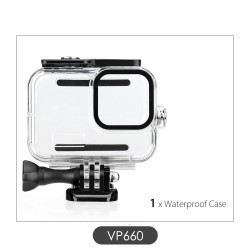 Waterproof housing case for GoPro Hero 9 - diving kit - VP660Protection