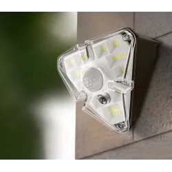 Lampa solarna LED - kinkiet zewnętrzny - czujnik ruchu PIR - wodoodpornyOświetlenia słonecznego