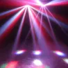 Lampa sceniczna typu pająk - przenośna - ruchoma głowica - LED - RGBW - 8x 10WOświetlenie sceniczne i eventowe