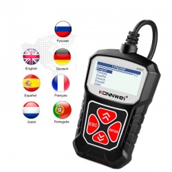 Diagnostyczny skaner samochodowy - OBD2 - KW310Diagnoza