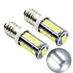 E10 - 1447 - żarówka LED - 6V / 12V - 2835SMD - 2 sztukiE10