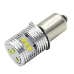 P13.5S/E10 - Żarówka LED - 6000K biała - do latarki - 2 sztukiE10