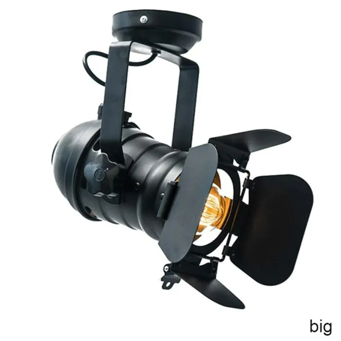 Vintage lampa sufitowa - światło sceniczne - E27 - LED - teatr / sklepyOświetlenie sceniczne i eventowe