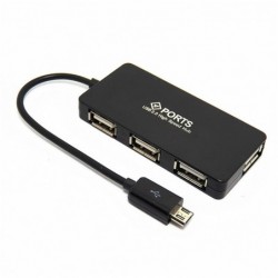 Kabel 4 w 1 - przejściówka - micro USB / HUB / OTG / HostKable