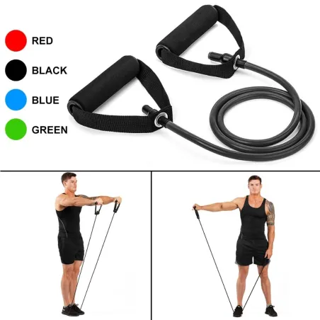 Opaski oporowe - liny gumowe - 120cm - fitness / treningi / kondycja siłowaSprzęt