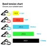 Opaski oporowe - liny gumowe - 120cm - fitness / treningi / kondycja siłowaSprzęt