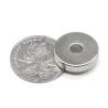 N35 - neodymium round magnet - 20 * 5 mm - with 5mm hole - 2 / 20 piecesN35