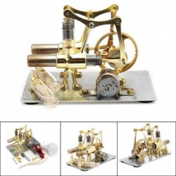 Model silnika Stirlinga - technologia energii parowej - zabawka edukacyjnaEdukacja