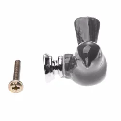 Dove shaped knob - furniture handle - ceramicFurniture