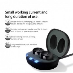 Invisible hearing device - USB rechargeable - with charging boxHearing aid