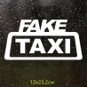 Fake Taxi - car vinyl stickerStickers