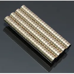 N52 - magnes neodymowy - walec - 5*2mm - 50 sztukN52