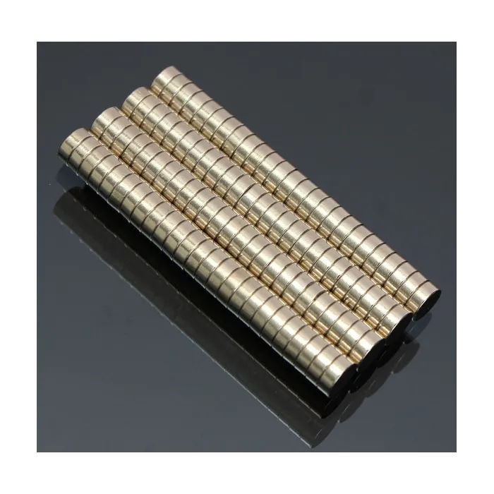 N52 - magnes neodymowy - walec - 5*2mm - 50 sztukN52