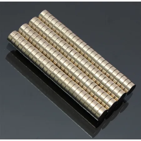 N52 - magnes neodymowy - walec - 5*2mm - 50 sztukN52