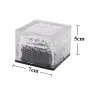 Garden / driveway solar light - brick / glass stone - LEDSolar lighting