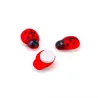Wooden ladybugs stickers 100 piecesWall stickers
