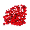 Wooden ladybugs stickers 100 piecesWall stickers