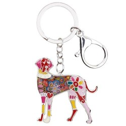 Dog niemiecki - emaliowany pies - metalowy brelokBreloczki Do Kluczy