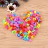Mini colourful butterflies - hair clipsHair clips