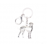 Dog niemiecki - emaliowany pies - metalowy brelokBreloczki Do Kluczy