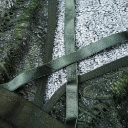 Seksowny koronkowy biustonosz - skrzyżowane przednie ramiączkaBielizna