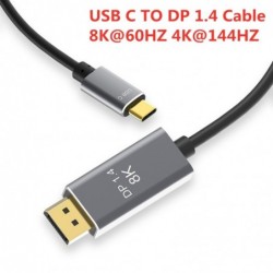 Thunderbolt 3 - 4K - 8K - USB C do DP1.4 kabelKable