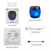 M&J - mini wireless speaker - with lanyard - Bluetooth - LEDBluetooth speakers