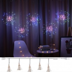 Girlanda świąteczna - ozdobne girlandy świetlne - fajerwerki - 3M - 500 LEDŚwięta Bożego Narodzenia