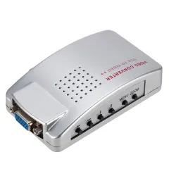 PC signal converter box - adapter - VGA to TV AV RCA - NTSC PALHDMI switchers