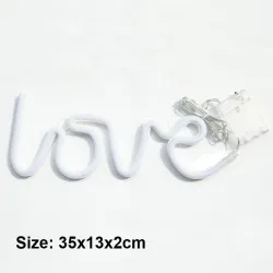 LED night light - neon lamp - USB - LOVE lettersLights & lighting