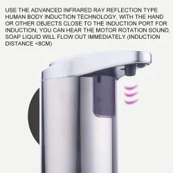 Automatic soap dispenser - stainless steel - infrared sensingBathroom & Toilet