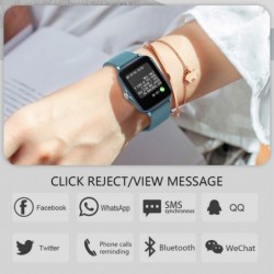 COLMI P8 Plus - 1,69 cala Smart Watch - GTS 2 - pełny dotyk - fitness tracker - monitorowanie snu - połączenia - wodoodpornyW...
