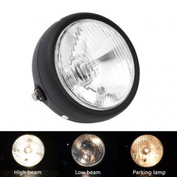 6 1/2" - retro motorcycle headlight lampLights