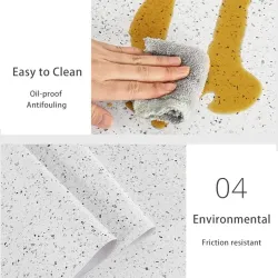 Decorative wallpaper - wall / furniture sticker - self-adhesive - waterproof - marble gravelFurniture