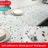 Decorative wallpaper - wall / furniture sticker - self-adhesive - waterproof - marble gravelFurniture
