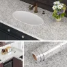 Decorative wallpaper - wall / furniture sticker - self-adhesive - waterproof - marble gravelFurniture