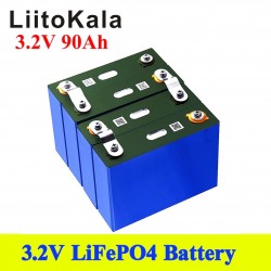 LiitoKala - 3.2V 90Ah LiFePO4 - bateria - do łodzi / samochodów / paneli słonecznychBaterii