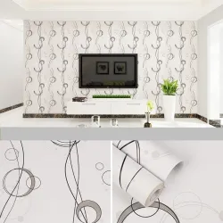 Self-adhesive wallpaper - for bathroom / living room / furniture / windows - waterproofBathroom & Toilet