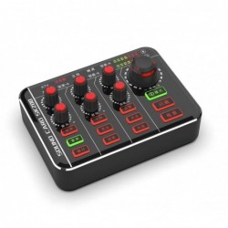 Microphone mixer - podcaster - digital - 12 sound audio effectMicrophones