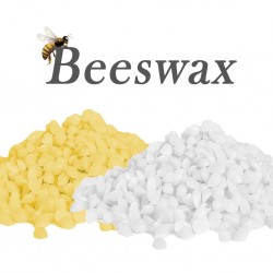 Wosk pszczeli naturalny - do wyrobu świec / pomadek - biały / żółtyŚwieczki & Uchwyty