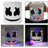 Kask Marshmallow DJ - świecąca maska pełnotwarzowa - z LEDParty