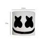 Kask Marshmallow DJ - świecąca maska pełnotwarzowa - z LEDParty