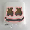 Kask Marshmallow DJ - świecąca maska pełnotwarzowa - z LEDParty